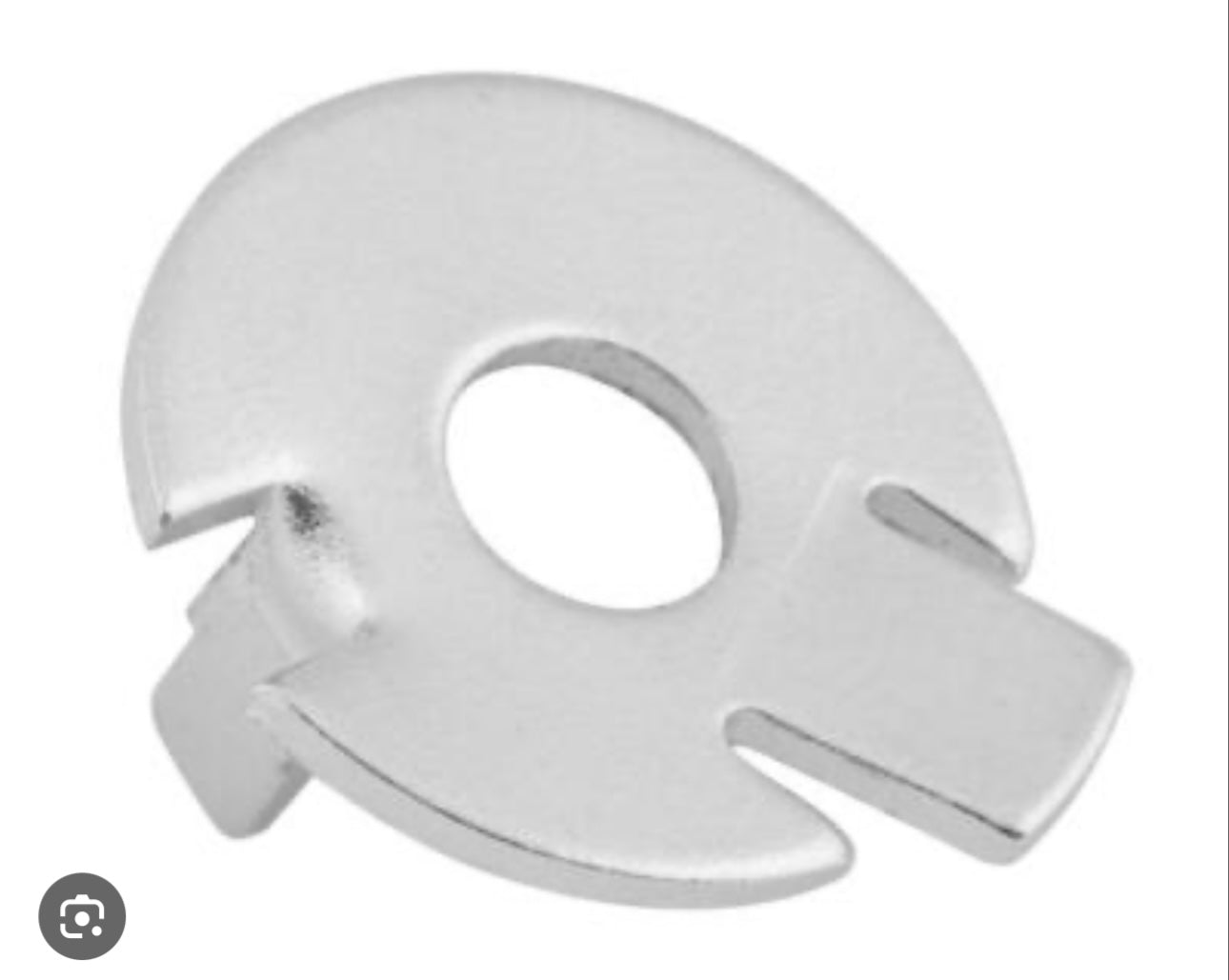 Starter motor pinion jackshaft lock washer/tab