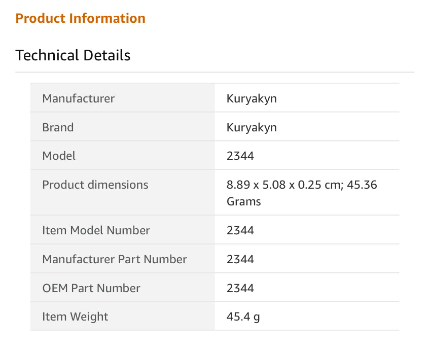 Kuryakyn 2344 Clear Small Replacement Lens for Silver Bullets
