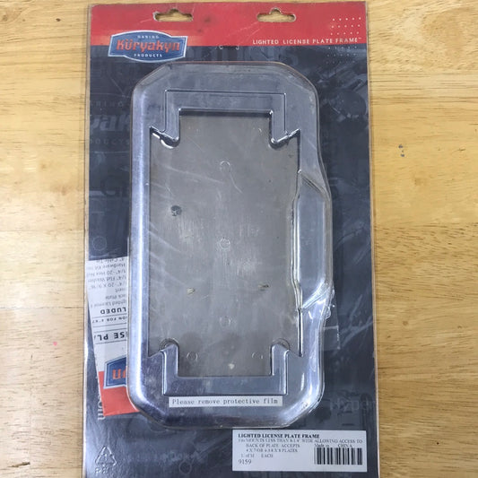 Kuryakyn 9159 lighted license plate frame