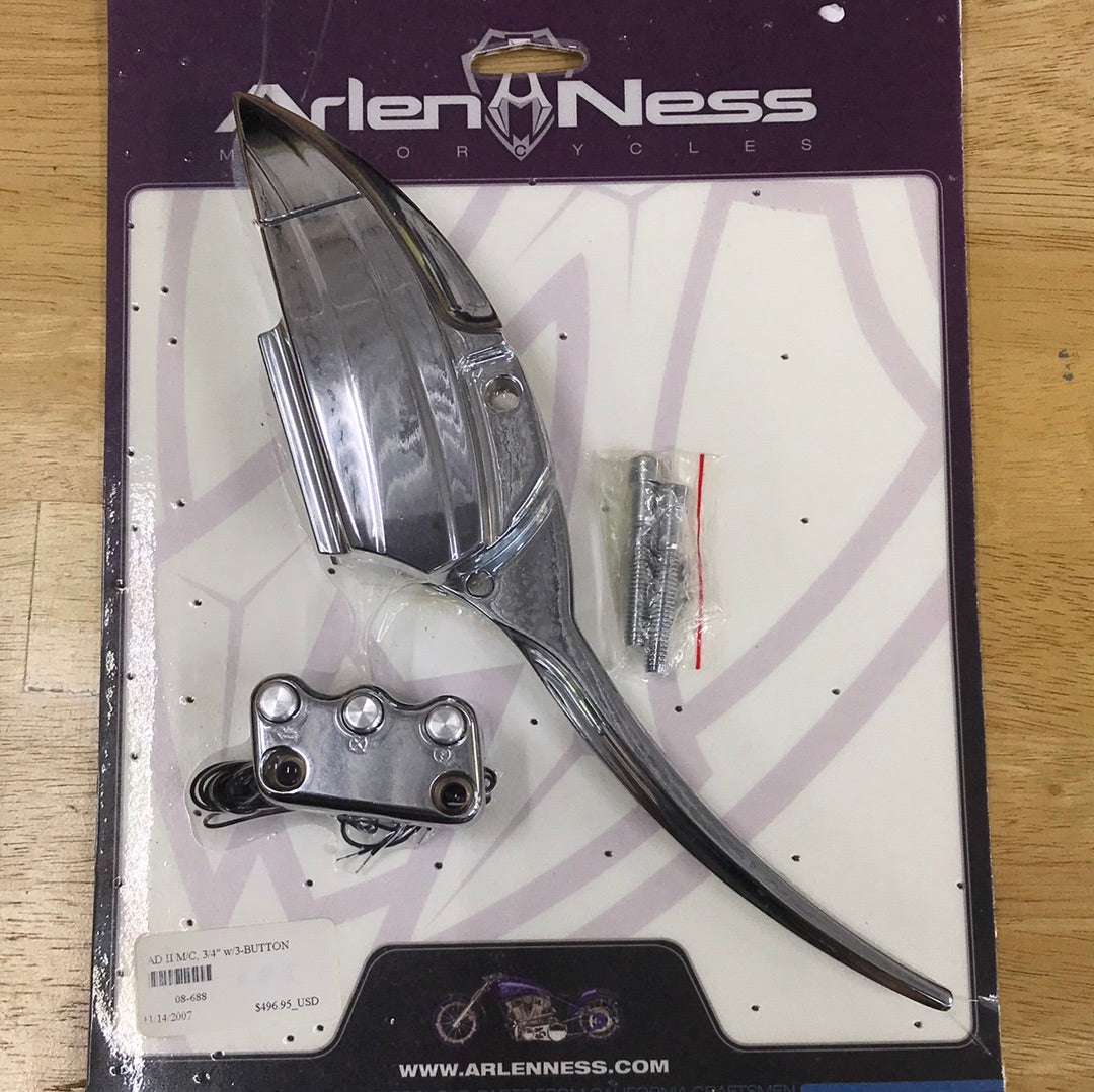 ARLEN NESS 08688, rad II m/c, 3/4 with 3 button