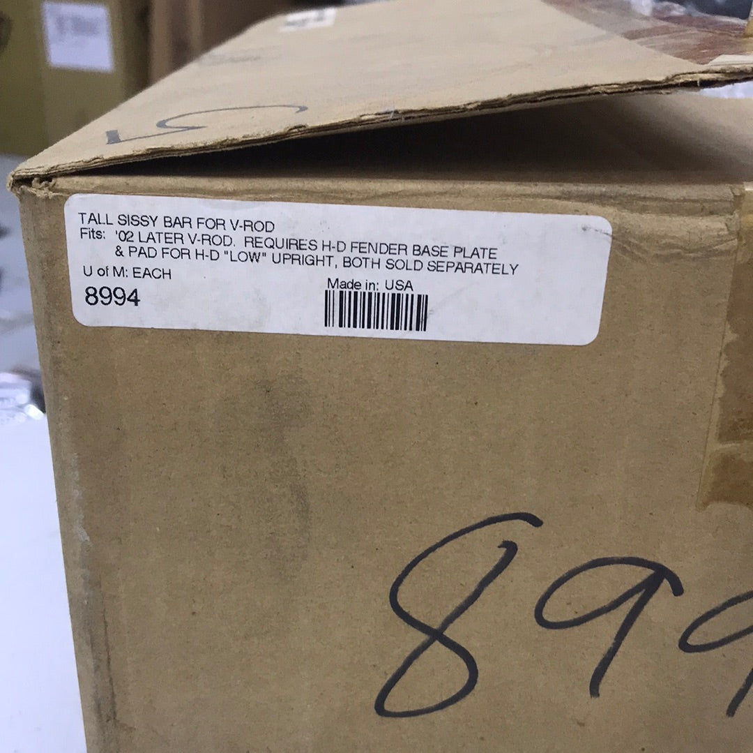 Kuryakyn 8994 tall sissy bar for vrod