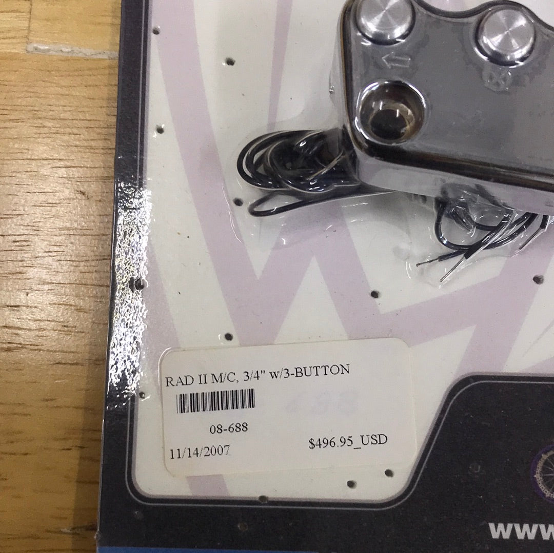 ARLEN NESS 08688, rad II m/c, 3/4 with 3 button