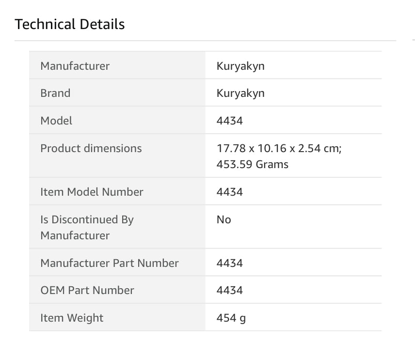 Kuryakyn 4434 Motorcycle Footpeg Components: Replacement Rubber Pads for Mini Pilot Pegs, Black Brand: Kuryakyn