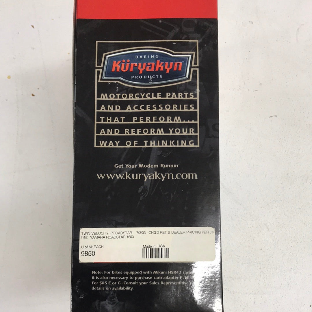 Kuryakyn k9850 twin velocity air cleaner