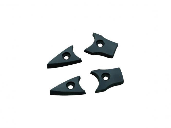 Kuryakyn Replacement Rubber Pads Stiletto Pegs In Black (4485)