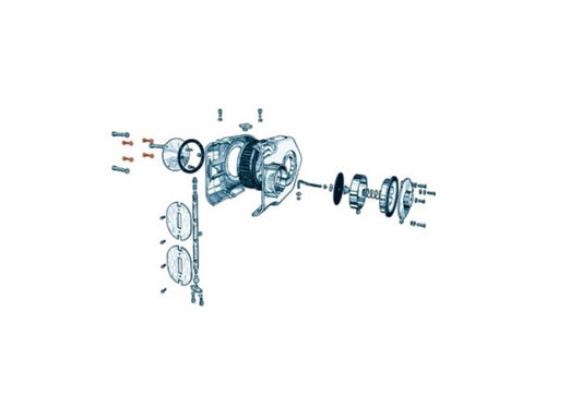 Kuryakyn K9904 Trap Door Screw/Washer Set