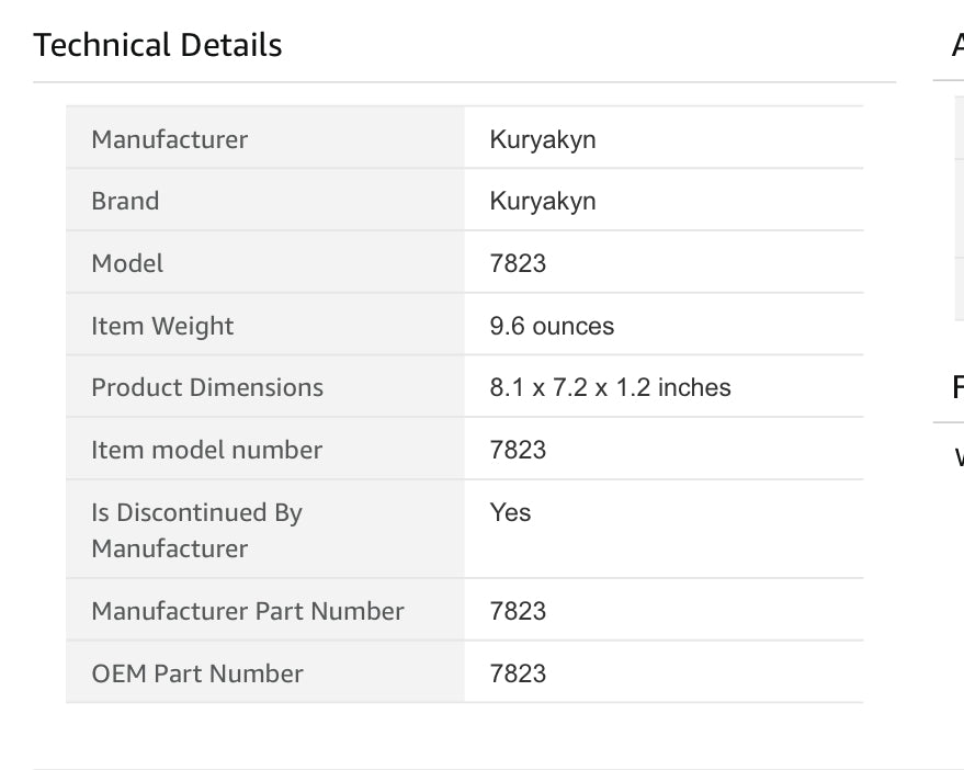 Kuryakyn 7823 Brake Line Accent Cover for Honda VTX1800
