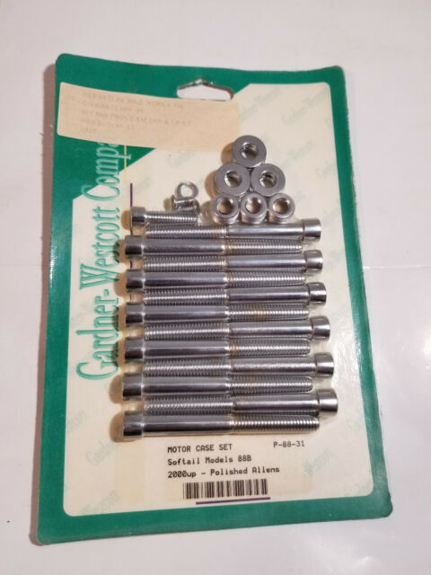 Gardner-Westcott - P-88-31 - Motor Case Chrome Steel Socket-Head Bolt Kit