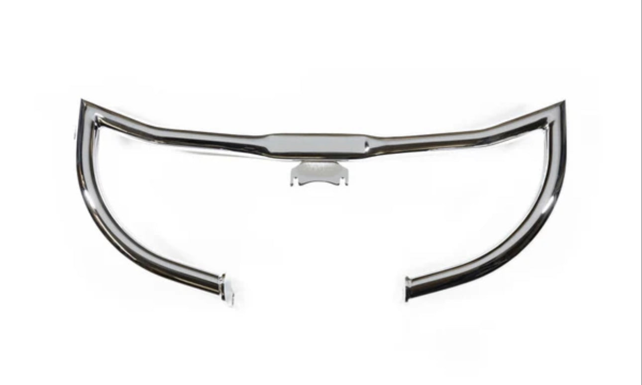 Defender Front Crashbar - Chrome. Fits touring 2009-2023