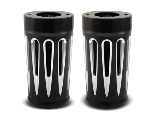 Deep cut fork boots - Black. Fits touring 2014up - Arlen ness