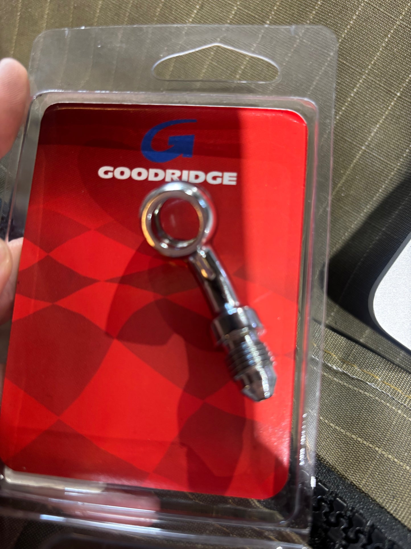 Chrome 3/8”. (10mm) ID, 35 degree banjo - male #3 End