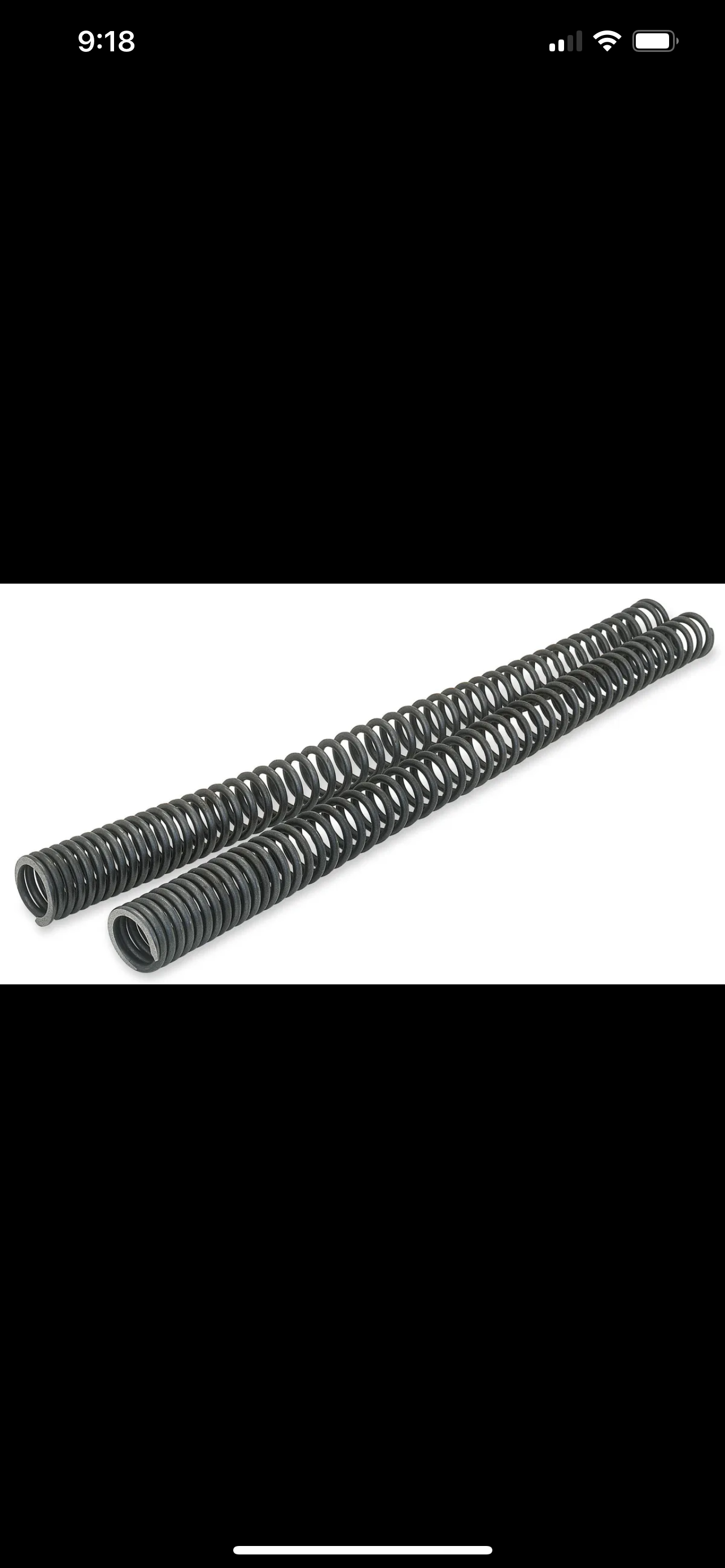 Progressive suspension fork springs 11-1109