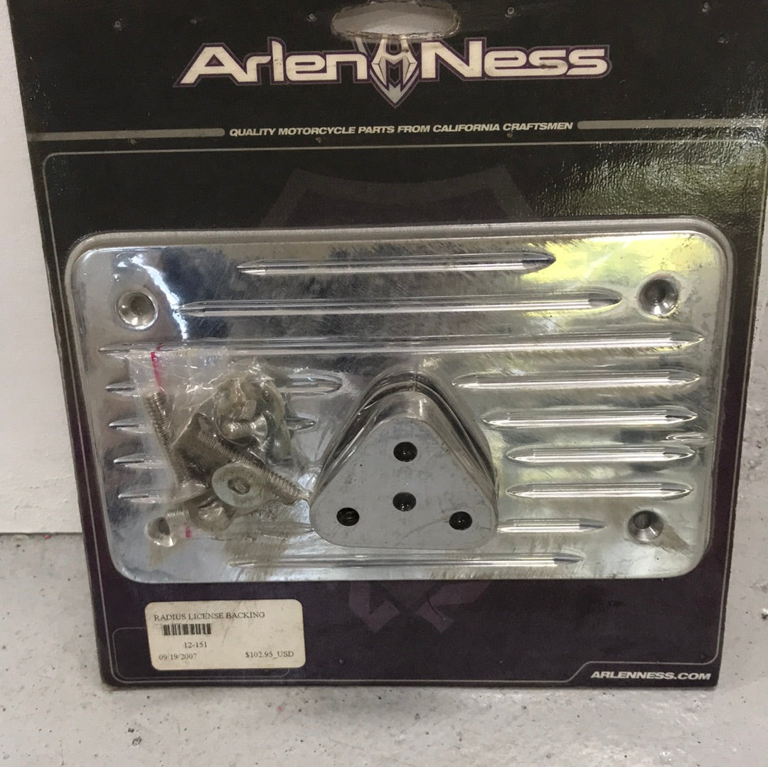 ARLEN NESS 12151 RADIUS LICENSE BACKING PLATE