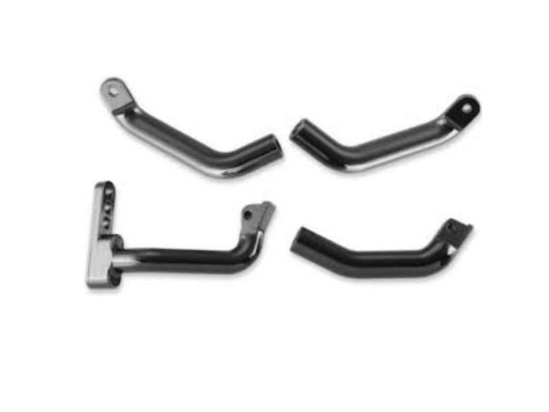 Arlen Ness 07-606 2 inch Black Floorboard Extension Kit for 1983-08 Harley Touring FLT Models - CC1I ARLEN NESS