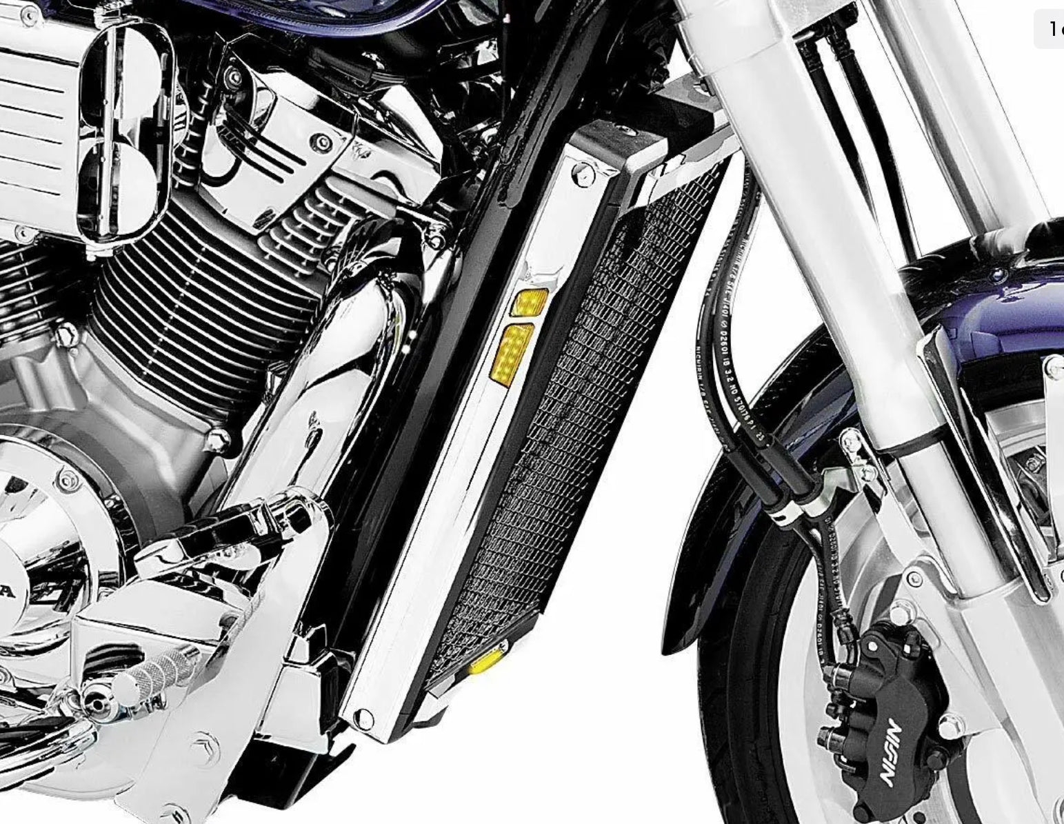 K3210 KURAKYN RADIATOR TRIM – MeanStreak Choppers